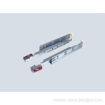 Furniture Telescopic Metal drawer slides for keyboard / dre